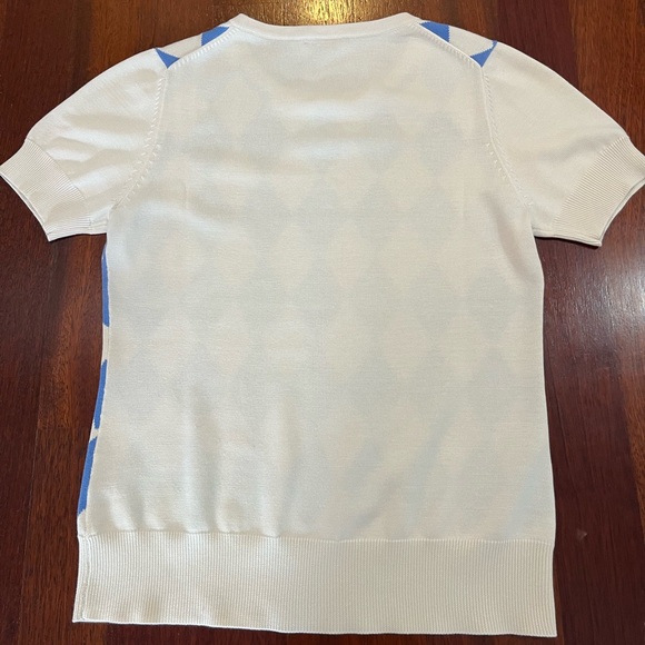 Brooks Brothers Cardigan and Blouse Argyle Set - Picture 2 of 13